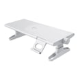thumbnail image 4 of Esquirla Desk Monitor Stand Height Adjustable Metal Stand Printer Monitor Stand Riser white, 4 of 8
