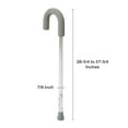 thumbnail image 4 of McKesson Aluminum Round Handle Walking Cane, Adjustable Height, 300 Lb Limit, 6 Ct, 4 of 5