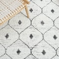 thumbnail image 6 of SAFAVIEH Casablanca Dreda Geometric Cotton Area Rug, Ivory/Black, 8' x 10', 6 of 8