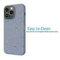 thumbnail image 5 of Njjex Liquid Silicone Case for iPhone 14 ,14 Pro ,iPhone 14 Plus ,iPhone 14 Pro Max , Full Body Protective Cover, Shockproof, Slim Phone Case, Anti-Scratch Soft Microfiber Lining,(Gray), 5 of 8