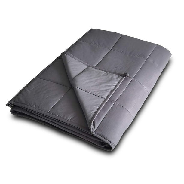 Density Comfort 25 lb. Gray Weighted Blanket 60x80