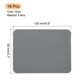 thumbnail image 2 of Parches de Tela Uxcell para Planchar Grises 4.9"x3.7" para Ropa Paquete de 18, 2 of 6