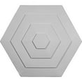 thumbnail image 1 of Ekena Millwork CM23WF 23.25 x 0.87 in. Woodruff Ceiling Medallion, 1 of 4