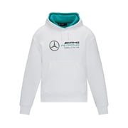 Mercedes AMG Petronas F1 Womens Oversized Hoodie - Black/White