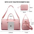 thumbnail image 2 of Bolsa de viaje BAVERGE Travel Weekender de 50 litros con compartimento para zapatos, 2 of 6