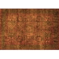 thumbnail image 1 of Ahgly Company Indoor Rectangle Abstract Orange Modern Area Rugs, 8' x 12', 1 of 4