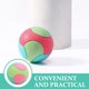thumbnail image 3 of KAKOWELY Pelota masticable activa para perros, juguete de goma resistente al desgaste, pelota de dentición para cachorros, pelota interactiva para perros., 3 of 5