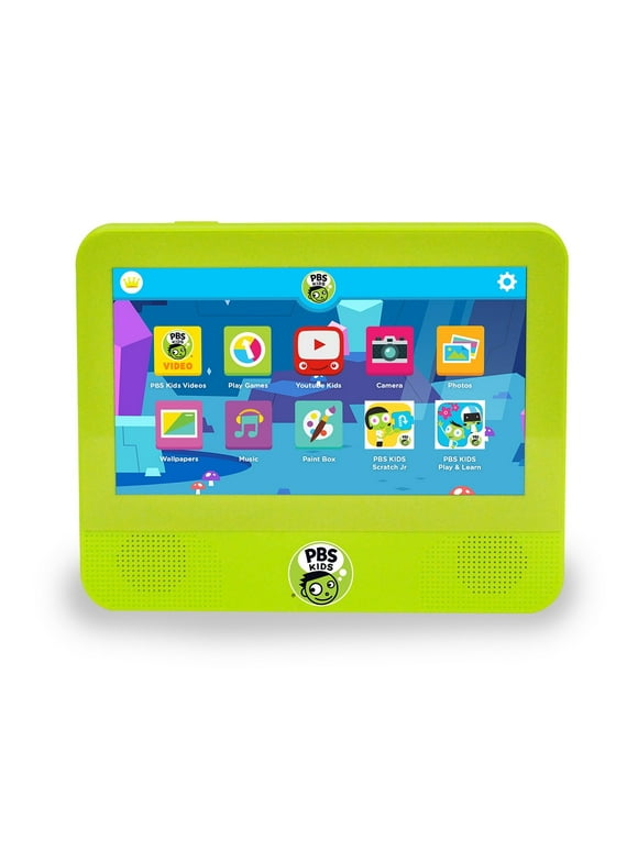 PBS KIDS Playtime Tablet DVD Player Android 7.0 Nougat 7" Kid Safe Tablet DVD Player Ages 2+