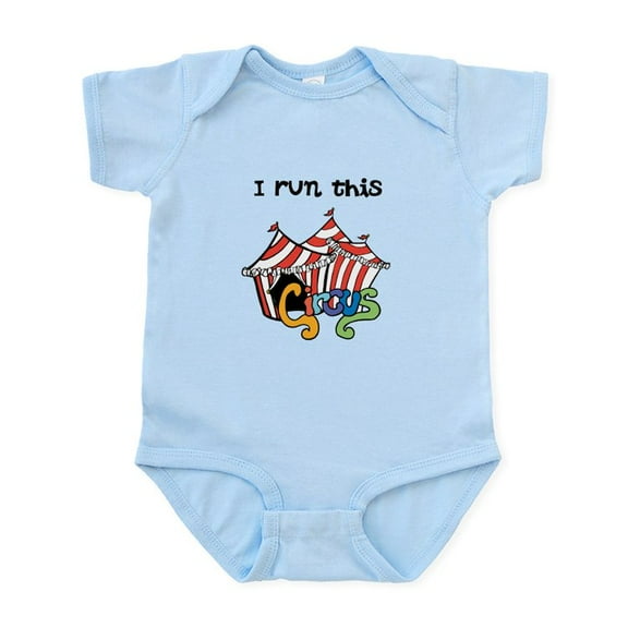 CafePress - I Run This Circus Onesie - Baby Light Bodysuit, Size Newborn - 24 Months