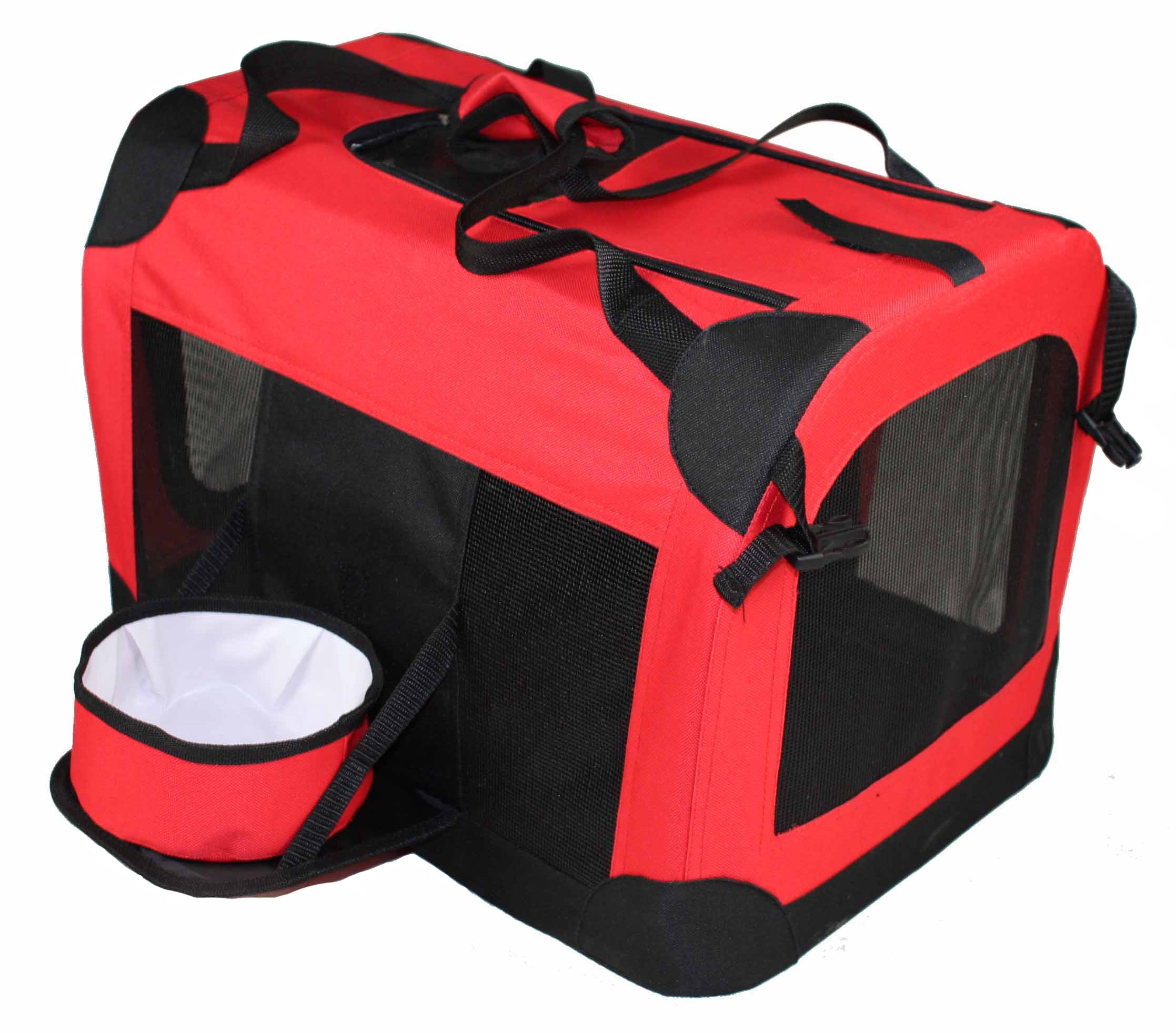 Folding Deluxe 360Â° Vista View House Pet Crate