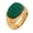 Green, variant on HIJONES Women's Ring Personalized Stainless Steel Elegant Ring Band Finger Jewelry Red Size 7