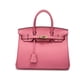 thumbnail image 1 of 2024 Bolso de mujer de cuero genuino de nuevo estilo europeo y americano, primera capa de piel de vaca, bolso de platino con patrón de lichi a la moda, bolso de hombro para mujer, 1 of 4