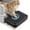 Black with Base, variant on Cat Litter Box Step Ramp, Cat Litter Catcher Mat with Wooden Feet, Filter Function, Pedal Stool for Self-Cleaning Litter Box, Ideal for Kitten & Elderly Cats