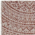 thumbnail image 6 of SAFAVIEH Outdoor CY8734-36512 Courtyard Lt Beige / Terracotta Rug, 6 of 8