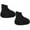 Black 1, variant on Dytern Winter,1 Pair Rain Shoes Protector Reusable Boot Cover Safety Shoes Cover Boot Protector for Hiking