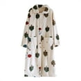 thumbnail image 2 of Robes pour Femmes, Robe Cœur Boutonnée avec Col, Longueur Cheville, Robes de Douche pour Femmes, 2 of 8