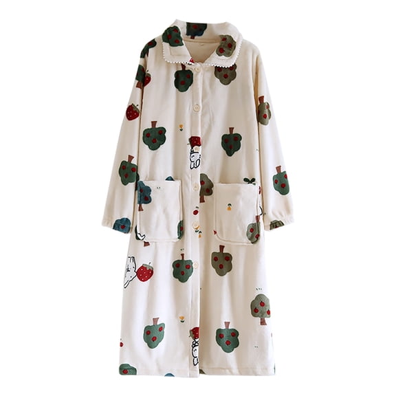Plus Size Robes for Women Fluffy House Coat Oversized Soft Women's Sleepwear Spa Womens Bathrobe Green