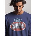 thumbnail image 2 of Officially Licensed Dubble Bubble Logo Design Men's Sweatshirt, 2 of 3