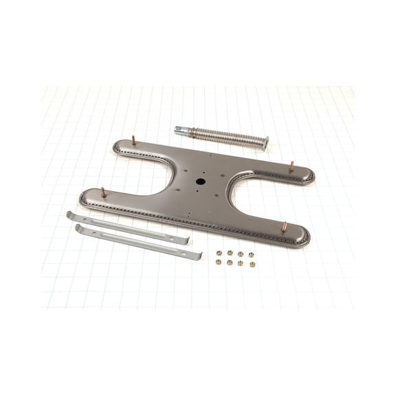 Appliance Factory Parts STAINLESS H Burner with flex venturi 110175761