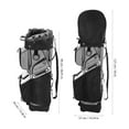 thumbnail image 2 of Mens Golf Cart Bag ,14 Way Organizer Top Divider Golf Travel Bag with Multiple Pockets - Waterproof Golfing Gear 38.9'', 2 of 6