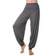 thumbnail image 7 of SAYFUT Women's Casual Yoga Pants Loose Fit Style Trousers Wide Leg Activewear Relaxed Fit Pants Black/Gray/Dark Grey, 7 of 7