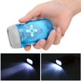 thumbnail image 1 of Ymiko Lampe de Poche Manuelle à Manivelle Extérieure Torche à LED d'Urgence, 1 of 8