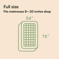 Niagara Sleep Solution Bamboo Full Size Mattress Topper, Thick Mattress