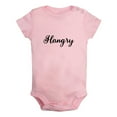 thumbnail image 2 of iDzn Hangry Funny Rompers For Babies, Newborn Baby Unisex Bodysuits, Infant Jumpsuits, Toddler 0-24 Months Kids One-Piece Oufits, 2 of 5