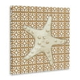 thumbnail image 3 of Stupell Industries Mediterranean Tile & Starfish Canvas Wall Art, design by Lee Ann Sanders, 17 x 17, 3 of 7