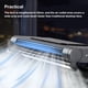 thumbnail image 3 of Tholdsy Ventilador de pantalla de ordenador, ventiladores eléctricos recargables colgantes, viento fuerte, Clip sin aspas ajustable, enfriador Juegos de teclado y mouse para computadora Negro, 3 of 6