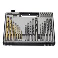 thumbnail image 2 of Juego de Brocas Combinadas de 24 Piezas para Plástico, Metal, Hormigón, Sharpla Broca helicoidal de acero de alta velocidad, 2 of 8