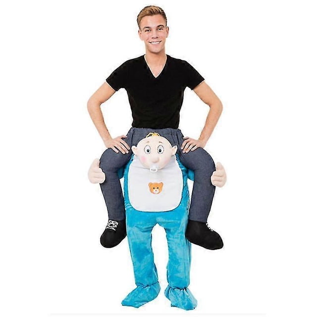 Halloween Cosplay Costume Santa Claus Fake Legs Magic Pants Woman Men Novelty Spoof Ride On Reindeer Xmas