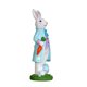 thumbnail image 5 of Uuiauoio Easter Bunny Decorations Easter Spring Resin Bunny Figurines with Carrot Flower and Egg Couple Rabbit Statues for Easter Table Centerpiece Spring Garden Lawn Gifts, 5 of 7