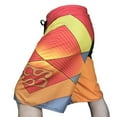 thumbnail image 4 of Mens Swimming Shorts Quick Dry Beach Trunks Swimwear Shorts with Elastic Waist and Pockets, 4 of 5