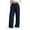 （Casual）Navy, variant on Coorders Women Drawstring Fleece Cargo Pants with Pockets 2025, Womens High Waisted Baggy Casual Stretchy Y2k Trousers,Women's Size Green,Size XXL