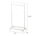 thumbnail image 7 of Yamazaki Home Kids' Rolling Coat Rack, White, Steel, Supports 35.2 pounds, Wheels, 7 of 7