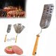thumbnail image 1 of Burger Meat Turner Spatula, Meat Patty Spatula, Stainless Steel Flipper Spatula for BBQ Grilling & Cooking, 1 of 5