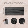 thumbnail image 5 of Sm:)e 6PCS Pearl Black Gauze Table Runner 120 Inch 10FT, Table Decor for Wedding Anniversary Birthday Outdoor Home Party Table, 5 of 6