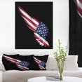thumbnail image 1 of Design Art - Aile avec Drapeau Américain, 1 of 3