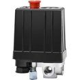 thumbnail image 1 of Air Compressor Pressure Switch with 4 Outlets 90-120 PSI 240V Control Valve Parts, 1 of 5
