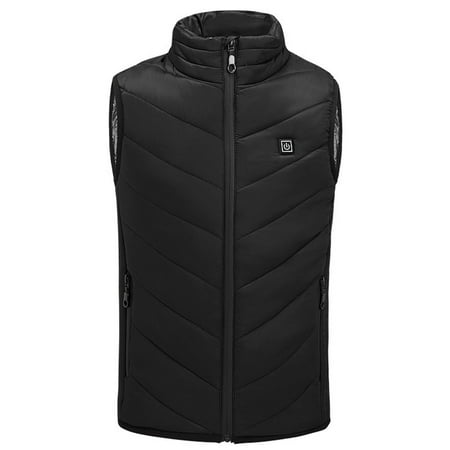 

Leesechin Children Winter Coats Boys Girls Outwear USB Electric Heated Lightweight Rechargeable Heating Waistcoat Down Jacket Vest Coat（No Battery） On Clearance