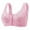 Pink, variant on VISALY Bras for Women Front Closure, Bras for Older Women Front Closure S Everyday Wirefree Comfortable Sleep Bras, Wireless Bra, Front Closure Bras for Women, Bras, L-5XL