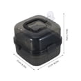 thumbnail image 2 of unbranded Caja De Para Pequeños Con Ventilación Y Material ABS Negro, 2 of 7