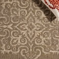 thumbnail image 5 of SAFAVIEH Courtyard Clodagh Medallion Indoor/Outdoor Area Rug, Brown/Beige, 8' x 11', 5 of 6