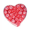 thumbnail image 2 of Caja de regalo para el festival Sanba, 24 flores de jabón en forma de corazón, decoración para inauguración de la casa, flores de jabón rosas artificiales., 2 of 6