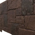 thumbnail image 6 of Ekena Millwork 49"W x 24 1/2"H x 1 1/4"D Castle Rock Stacked Stone, EverStone Faux Stone Siding Panel, Deep Creek, 6 of 9