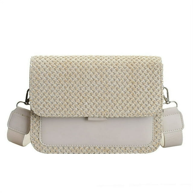 Sac Hobo pour Femmes, Sacs Cartables Carrés Mode, Couleur Marquée pour les Vacances (Kaki)