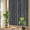 Black, Onyx, Gray, variant on Window Privacy Film for Home Office Static Cling, Pink Striped Decorative Stained Glass Window Film for Large Sliding Door/Floor-to-Ceiling Windows Farmhouse Stripes Modern Vintage 29.5 x 118 Inches