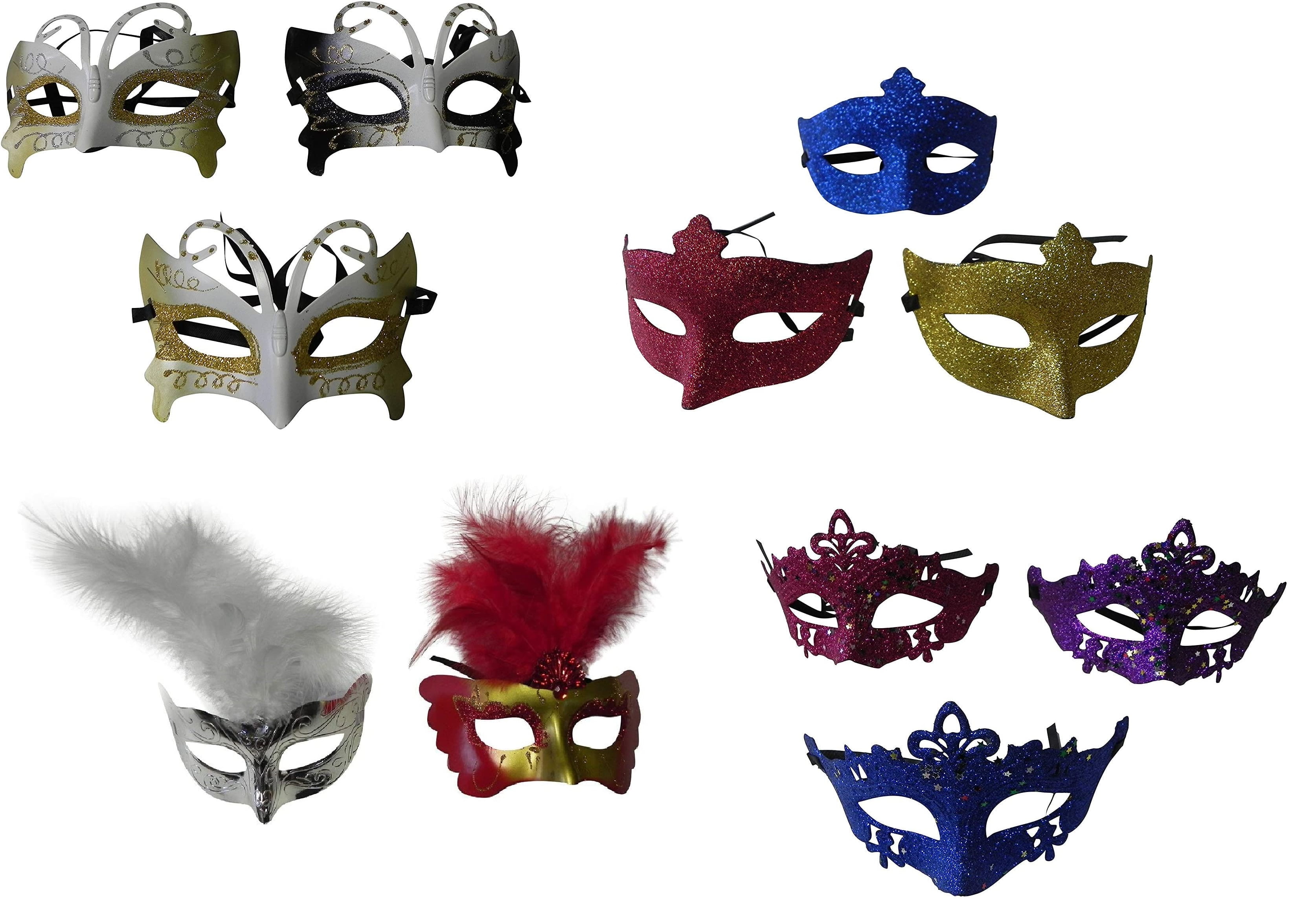 Masquerade Mask Cupcake Toppers, Theatre, Masquerade Ball, Party Decorations