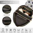 thumbnail image 3 of FORMRS Womens Crossbody Sling Bag Travel Daypack Shoulder Chest Backpack, Black Cat Paw, 3 of 7